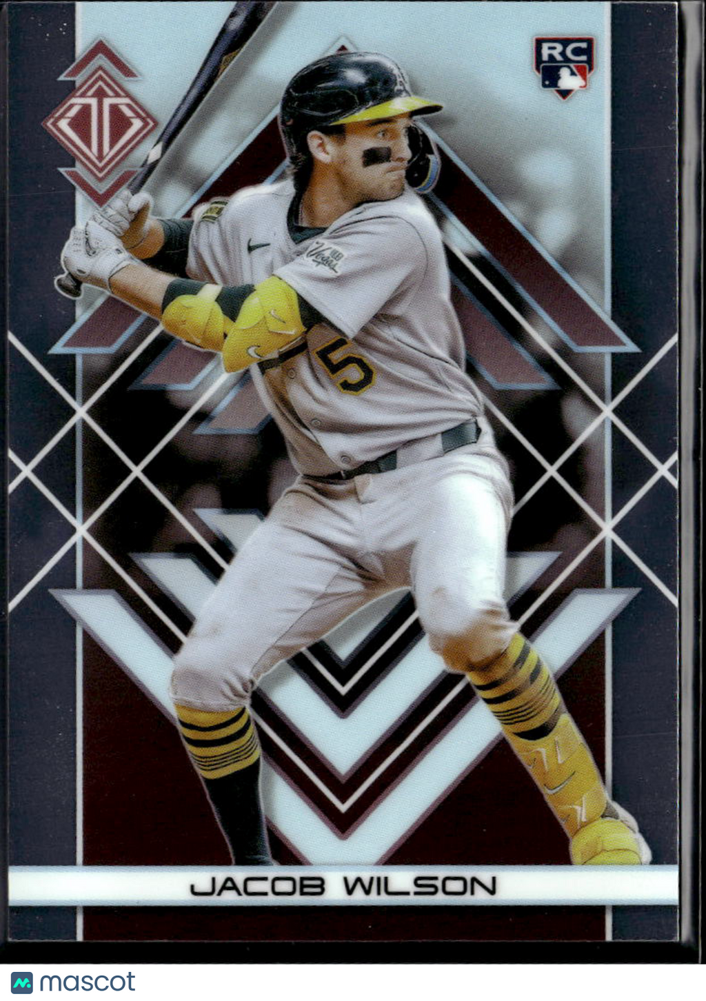 Jacob Wilson 2025 Topps Transcendent Oakland Athletics