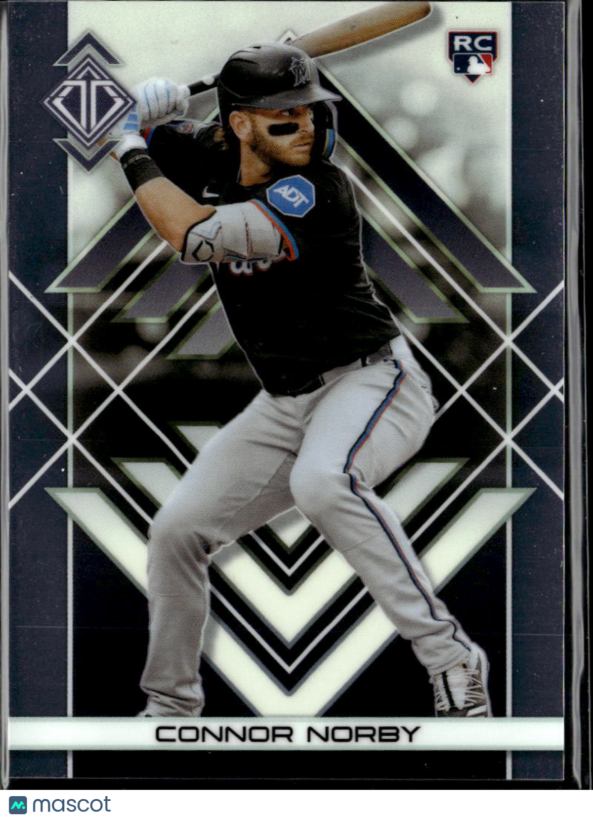 Connor Norby 2025 Topps Transcendent RC Miami Marlins