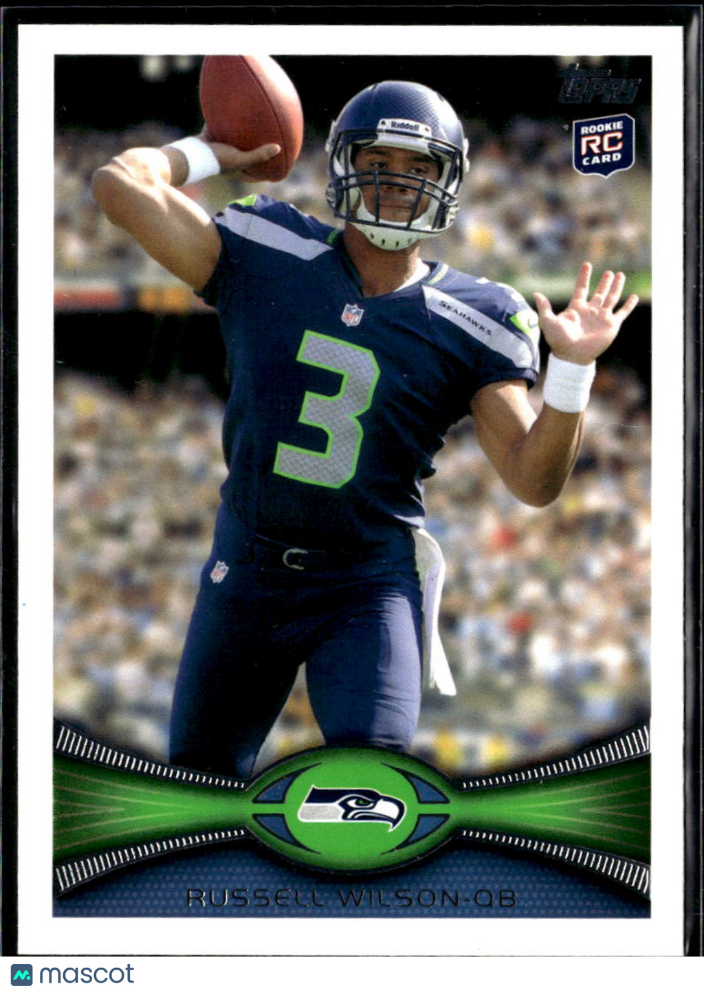 Russell Wilson 2012 Topps RC Rookie Seattle Seahawks