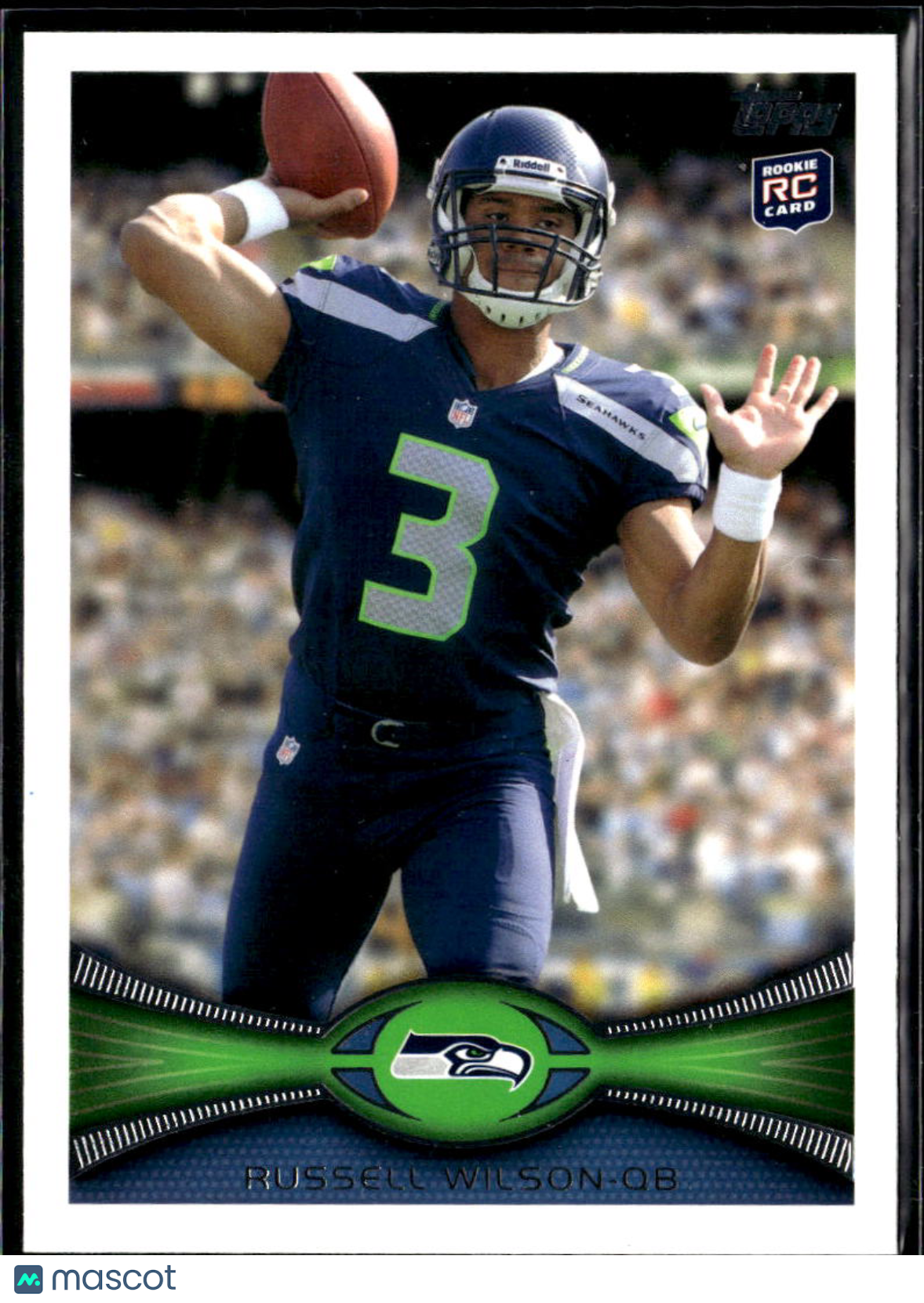 Russell Wilson 2012 Topps RC Rookie Seattle Seahawks