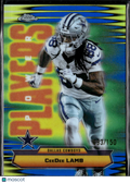 CeeDee Lamb 2025 Topps Chrome Power Players Blue Refractor /150 Dallas Cowboys