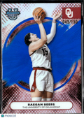Raegan Beers 2026 Bowman's Best Best Blue Refractor /150 Oklahoma Sooners