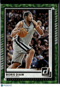 Boris Diaw 2025 Donruss Green Press Proof 2/35 San Antonio Spurs