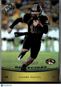 Chase Daniel 2009 Press Pass Reflectors Gold RC 96/500 Missouri Tigers
