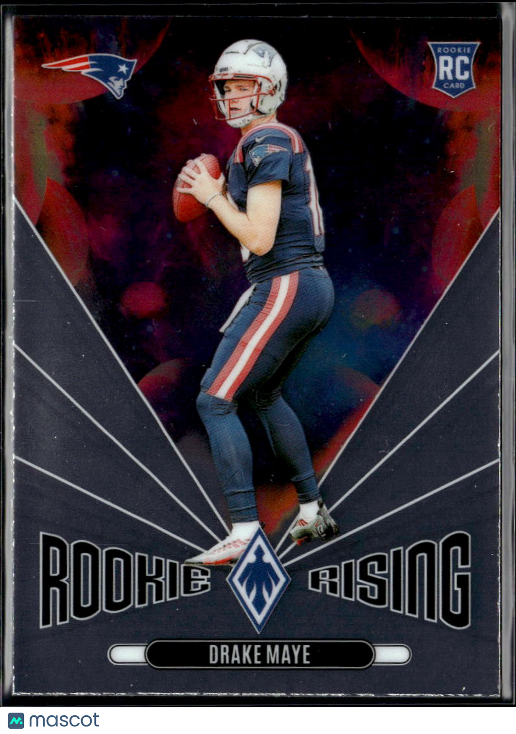 Drake Maye 2025 Phoenix Rookie Rising RC New England Patriots