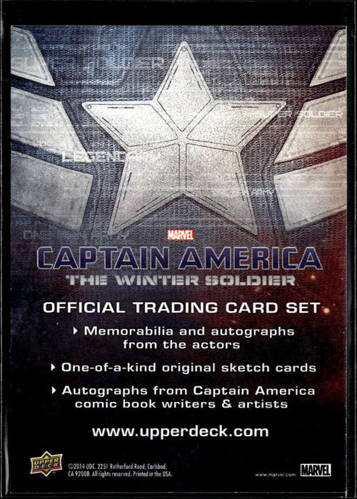 2014 Upper Deck Captain America: The Winter Soldier Movie Promo