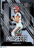 Carson Beck 2024 Leaf Heroes & Prospects Rookie RC 182/199 Georgia Bulldogs