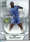 Frances Tiafoe 2025 Topps Triumphant Tennis Card 6/99