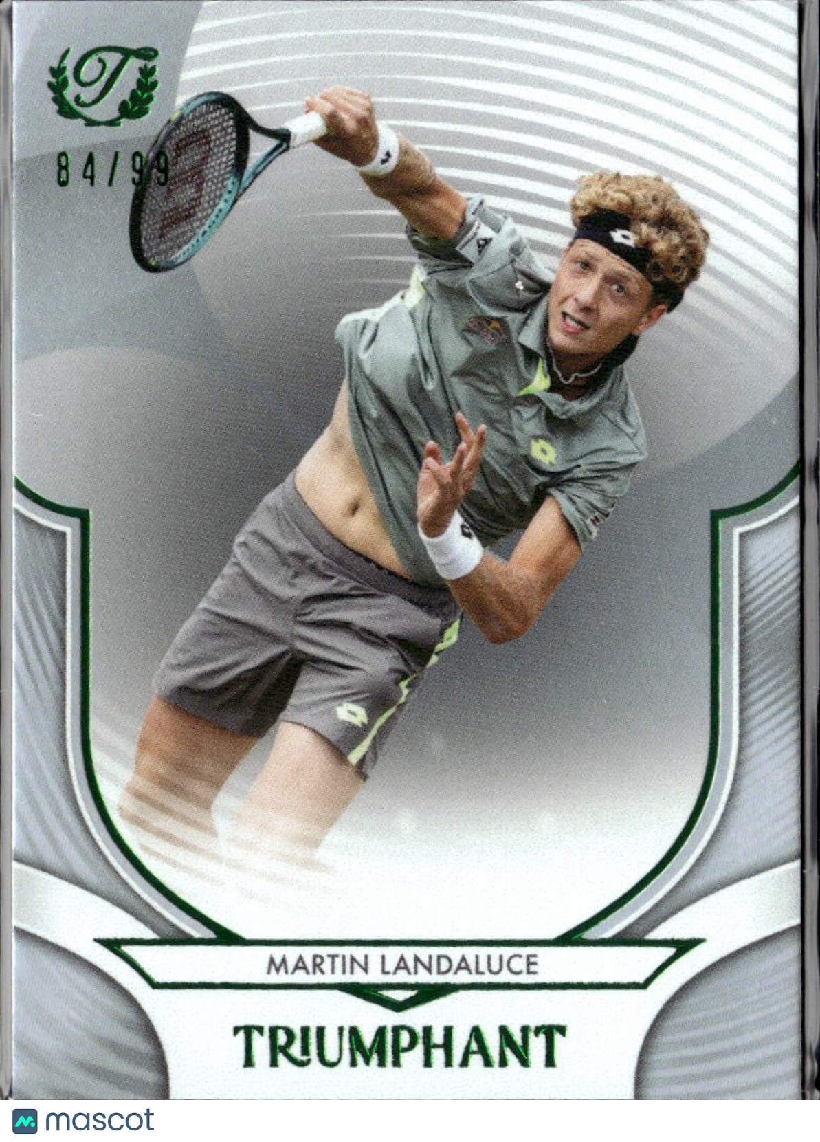 Martin Landaluce 2025 Topps Triumphant Tennis 84/99