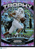 Jamaal Charles 2025 Prizm Trophy Hunting Pink Camo Texas Longhorns