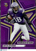 Justin Jefferson 2025 Rookies & Stars Purple 853/999 Minnesota Vikings