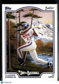 Vladimir Guerrero Sr. 2025 Topps x Bob Ross The Joy of Baseball Montreal Expos