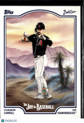 Corbin Carroll 2025 Topps Bob Ross Joy of Baseball Arizona Diamondbacks