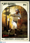Xander Bogaerts 2023 Topps Bob Ross The Joy of Baseball San Diego Padres