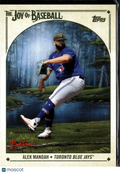 Alek Manoah 2023 Topps x Bob Ross The Joy of Baseball Toronto Blue Jays