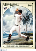 Patrick Bailey 2023 Topps Bob Ross Joy of Baseball RC San Francisco Giants