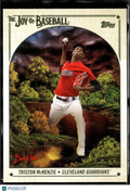Triston McKenzie 2023 Topps x Bob Ross The Joy of Baseball Cleveland Guardians
