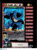 Cell Jr. 2002 Score Dragon Ball Z Foil