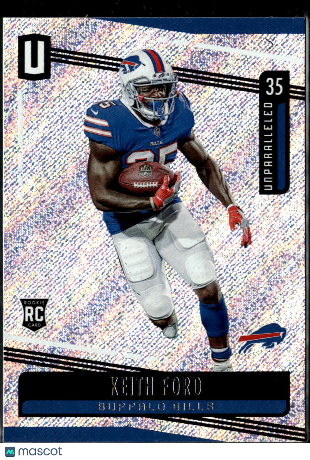 Keith Ford 2019 Panini Unparalleled RC Rookie Buffalo Bills