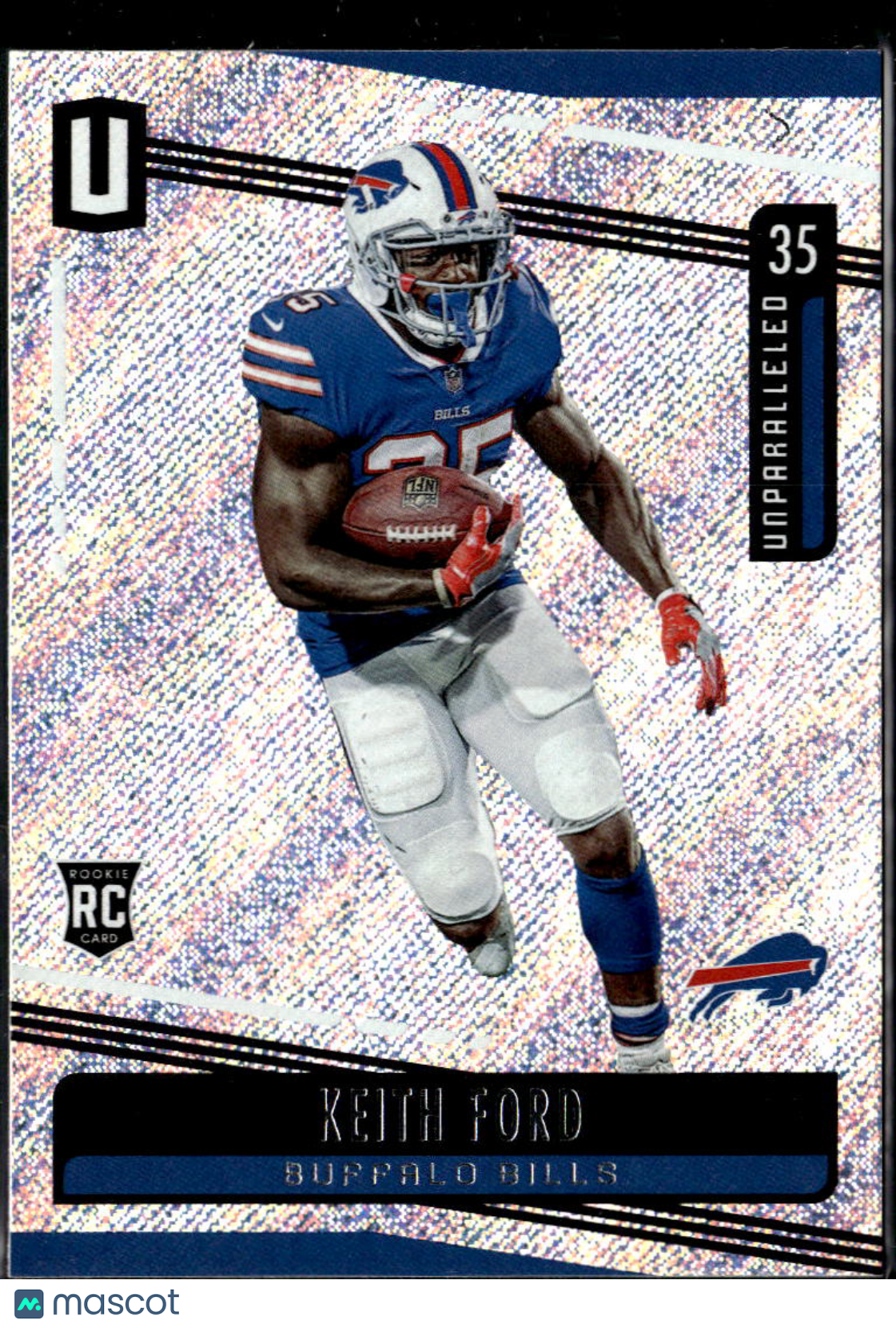 Keith Ford 2019 Panini Unparalleled RC Rookie Buffalo Bills