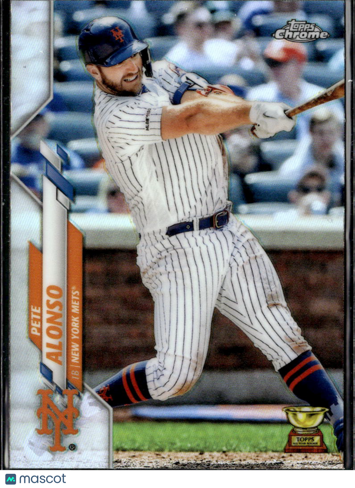 Pete Alonso 2020 Topps Chrome 2nd Year Refractor New York Mets