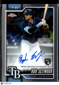 Bob Seymour 2026 Topps Chrome Auto Autograph RC Tampa Bay Rays