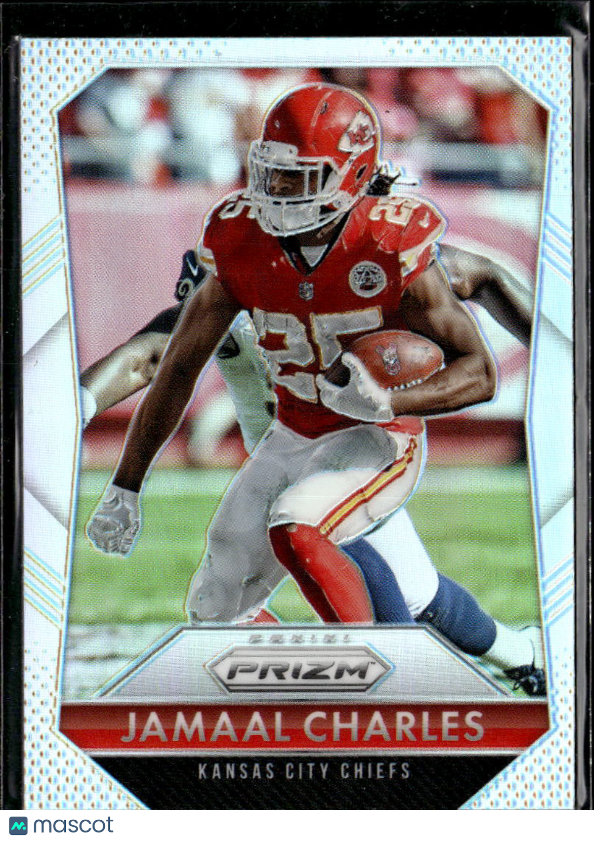 Jamaal Charles 2015 Panini Prizm Silver Prizm Kansas City Chiefs