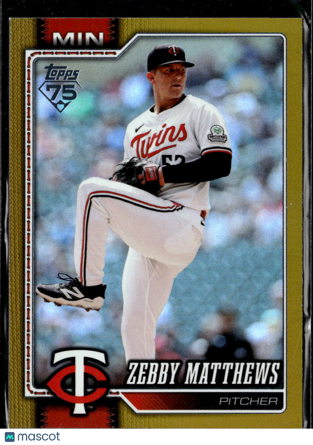 Zebby Matthews 2026 Topps Series Two GOLD 26/50 Minnesota Twins