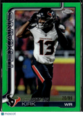 Christian Kirk 2025 Topps Chrome Green Refractor /99 Houston Texans