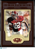 DJ Hall 2008 Donruss Threads Gridiron Kings RC /100 Alabama Crimson Tide