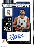 Trey Lyles 2026 Panini Contenders EuroLeague Auto Autograph Real Madrid