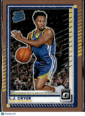 L.J. Cryer 2025 Optic Rated Rookie Bronze RC 18/99 San Francisco Dons