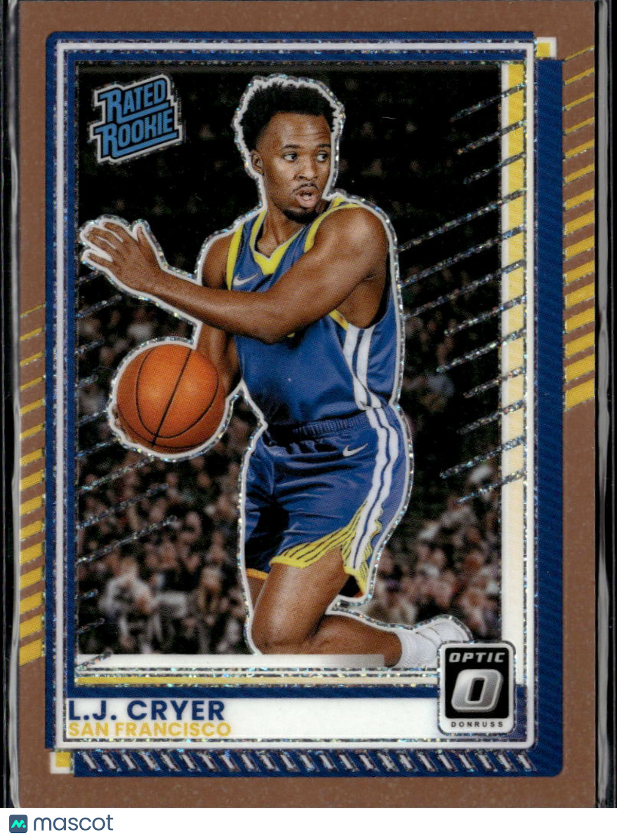 L.J. Cryer 2025 Optic Rated Rookie Bronze RC 18/99 San Francisco Dons
