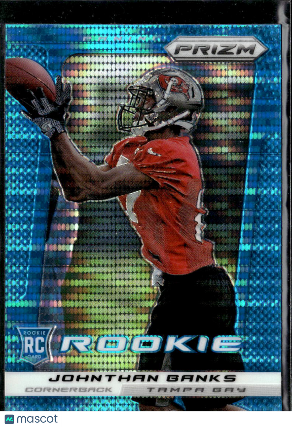 Johnthan Banks 2013 Panini Prizm RC Blue Pulsar Tampa Bay Buccaneers