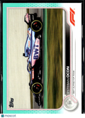 Esteban Ocon 2022 Topps Formula 1 Aqua Foil /199 BWT Alpine F1 Team