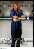 Matt Hamilton 2026 Upper Deck Goodwin Champions Young Guns RC Curling