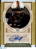 Justice Hill 2019 Legacy GOLD Auto Autograph RC 49/50 Oklahoma State OSU