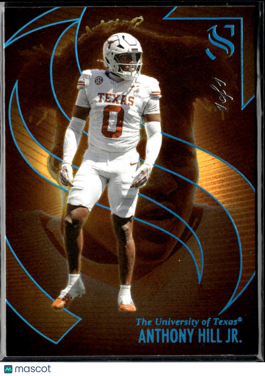 Anthony Hill Jr. 2025 Silhouette Platinum Rookie RC 1/1 Texas Longhorns