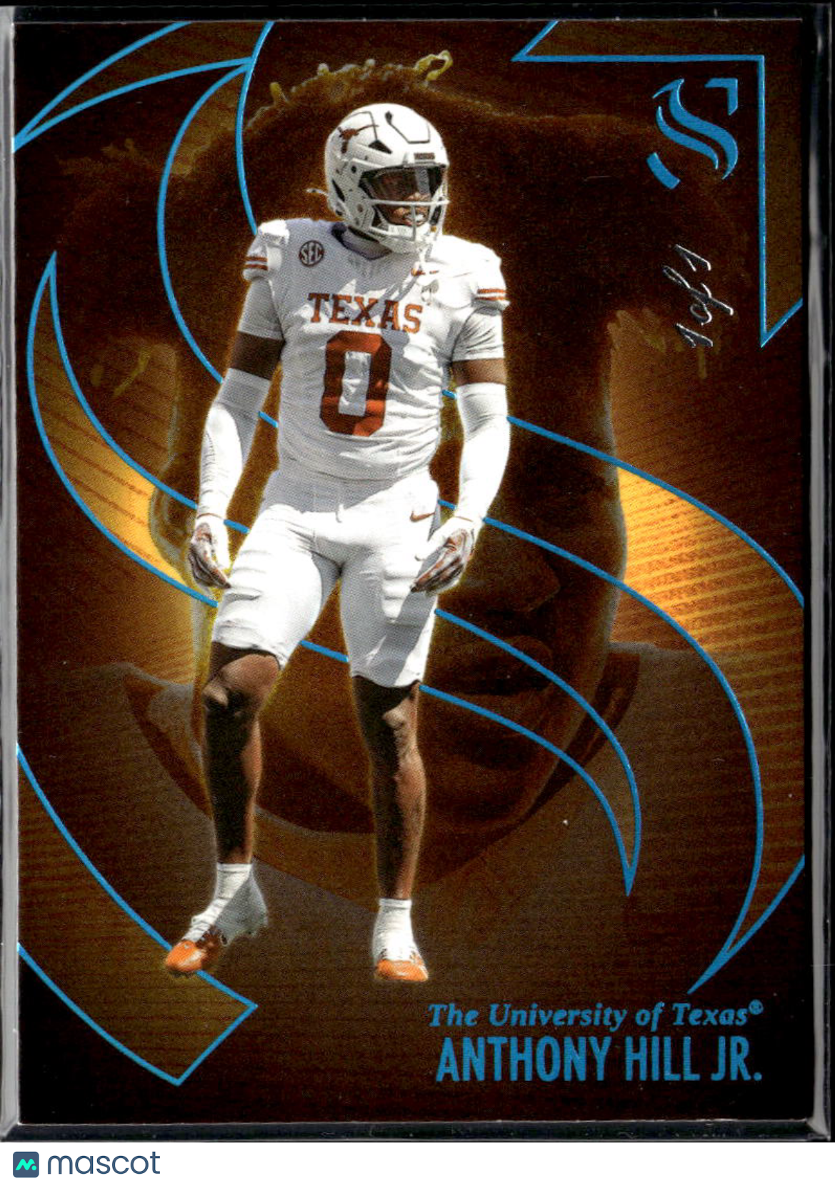 Anthony Hill Jr. 2025 Silhouette Platinum Rookie RC 1/1 Texas Longhorns