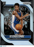 VJ Edgecombe 2025 Prizm Silver Prizm Rookei RC Philadelphia 76ers