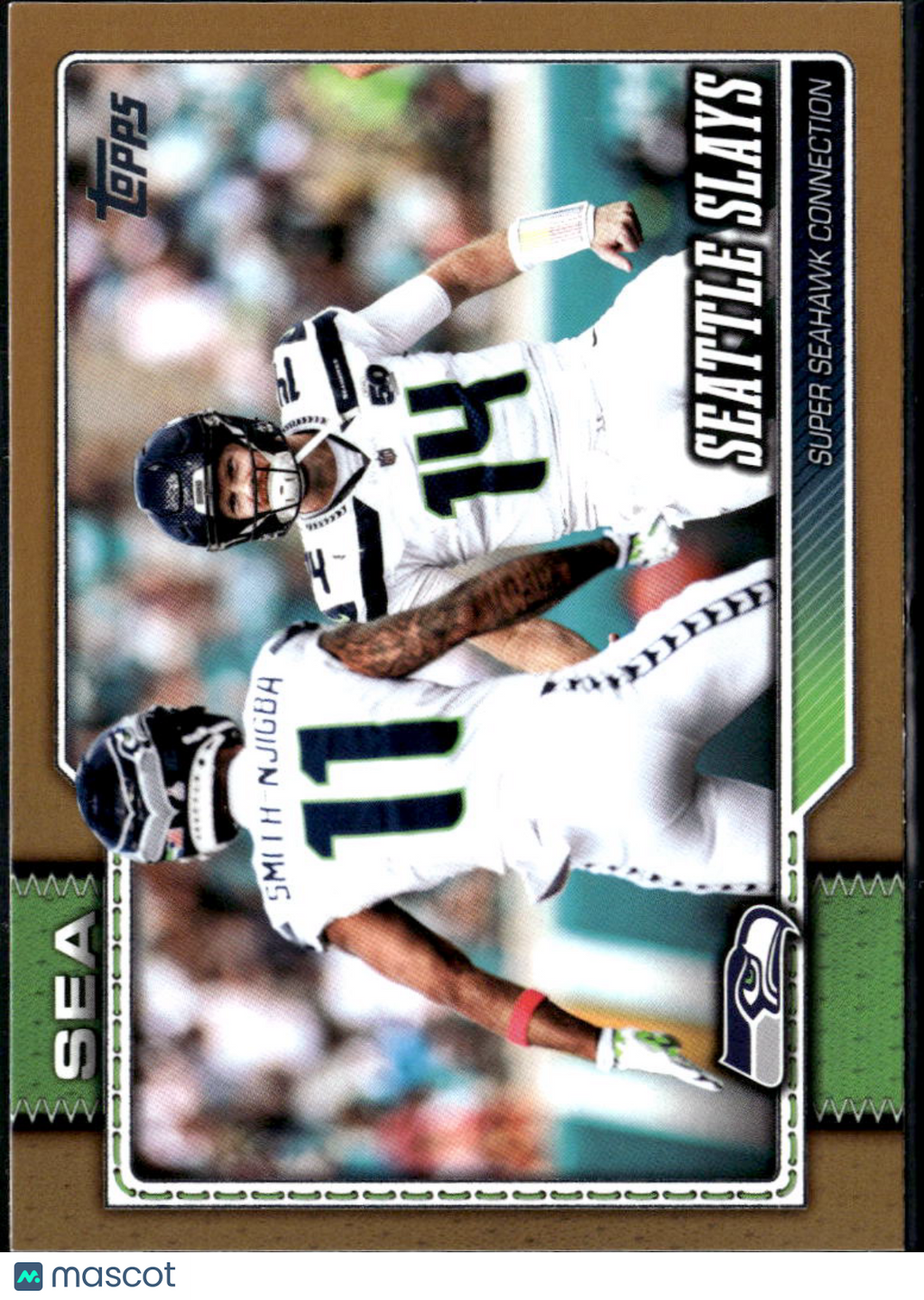 Seattle Seahawks Slays 2026 Topps Team Card GOLD 1098/2026
