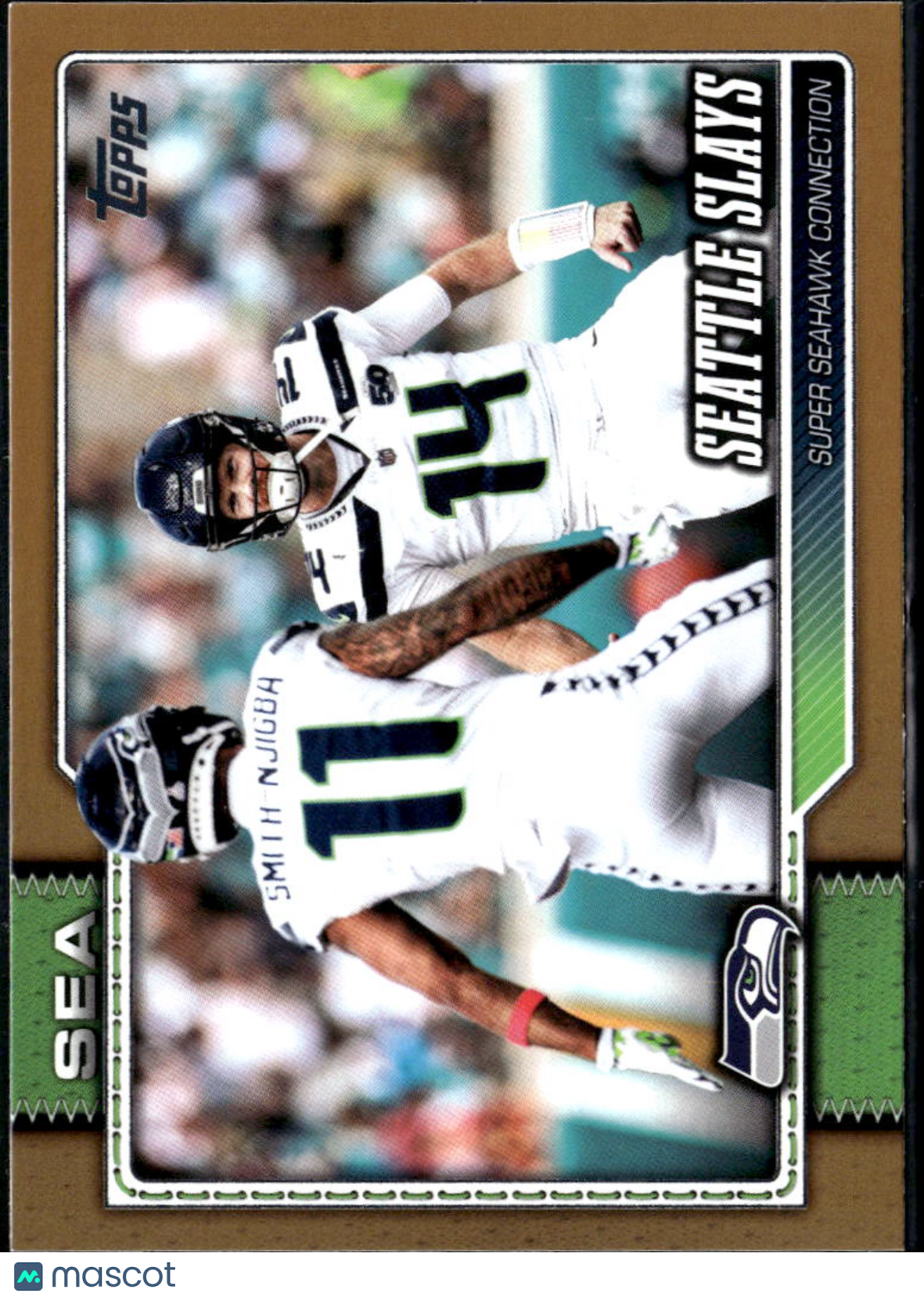 Seattle Seahawks Slays 2026 Topps Team Card GOLD 1098/2026
