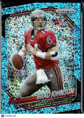 Brad Johnson 2025  Prizm Blue Shimmer 88/96 Tampa Bay Buccaneers