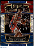 Cade Cunningham 20221-22 Select Tricolor Prizm Rookie RC Detroit Pistons