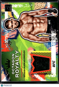 Khabib Nurmagomedov 2022 Donruss Octagon Royalty Fighter Worn Patch UFC