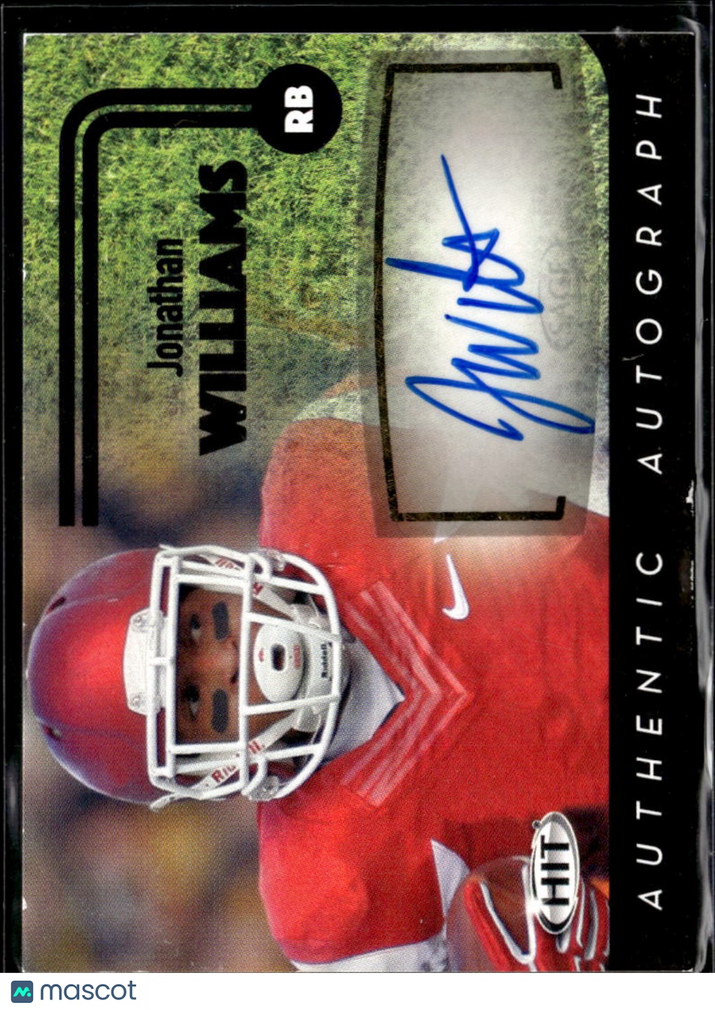 Jonathan Williams 2016 SAGE HIT Autograph Auto Rookie Arkansas