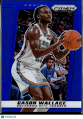 Cason Wallace 2024-25 Prizm Deca Blue 30/149 Oklahoma City Thunder