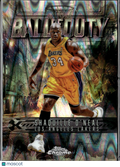 Shaquille O'Neal 2025 Topps Chrome Ball of Duty Raywave Refractor Lakers
