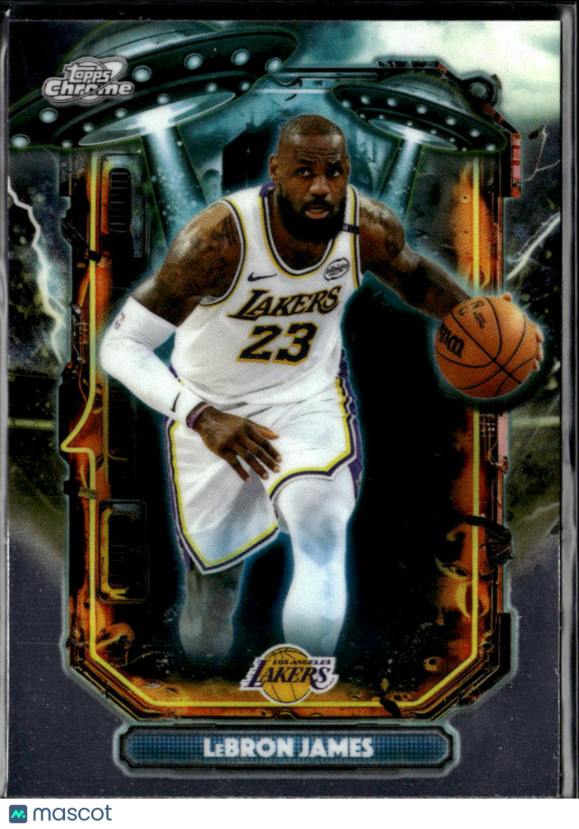 LeBron James 2026 Topps Chrome Extraterrestrial Los Angeles Lakers