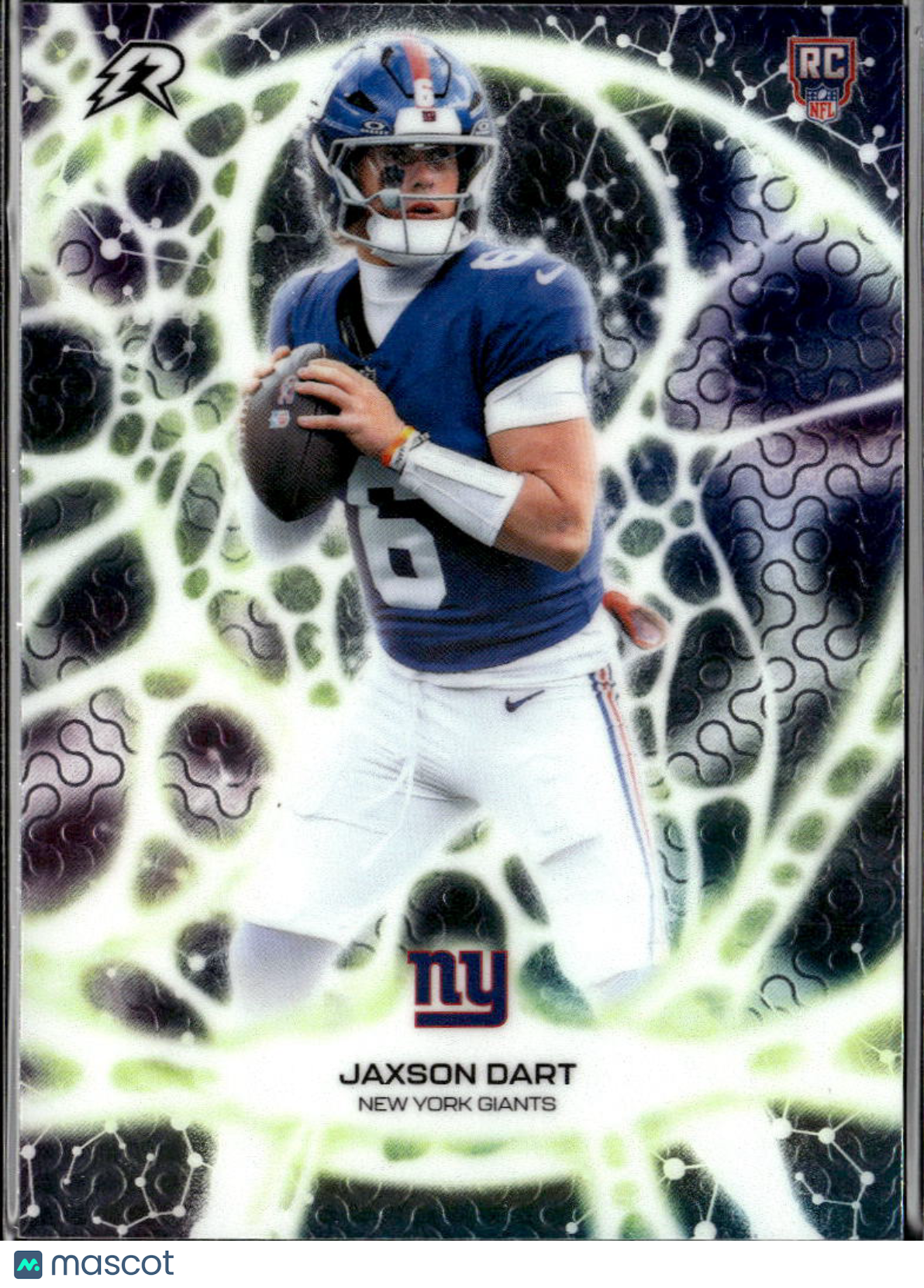 Jaxson Dart 2026 Topps Resurgence Rookie RC Protonyx New York Giants